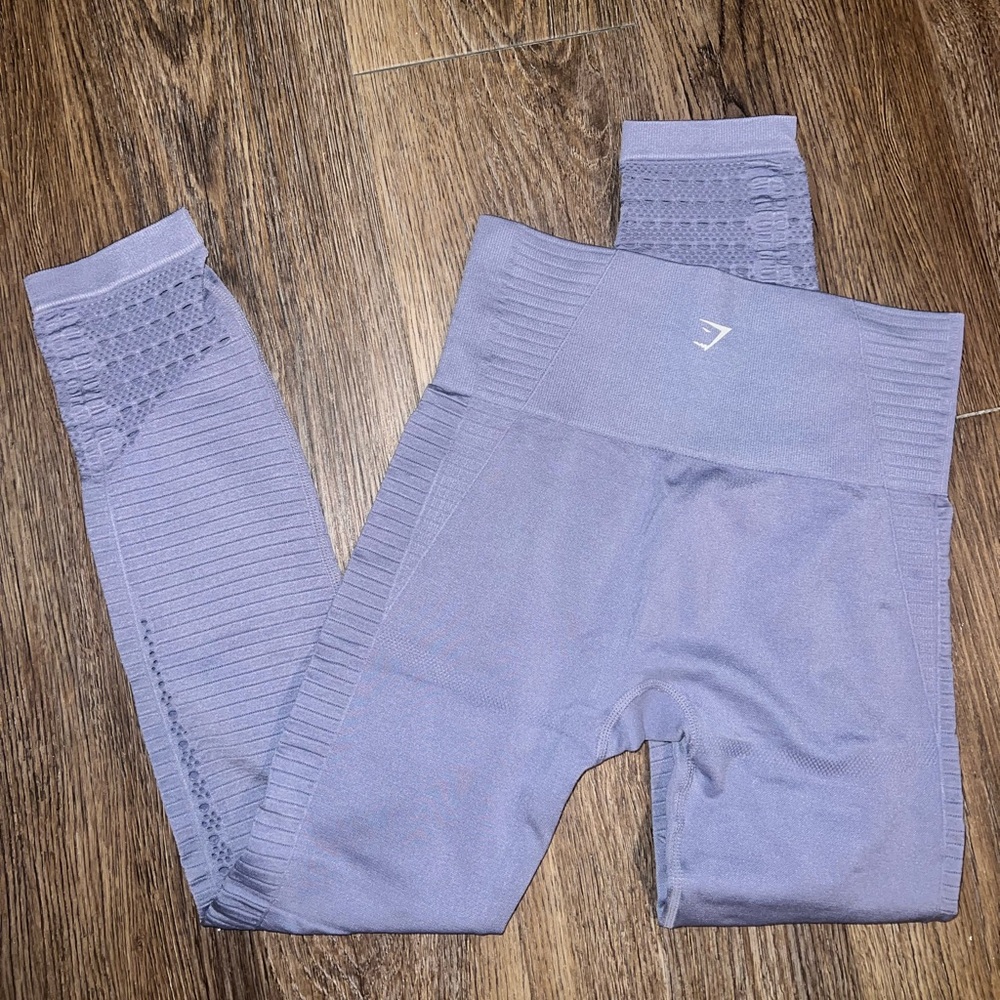 Purple gymshark energy seamless leggings